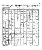 Columbia Township East, Claremont Township West, Brown County 1905